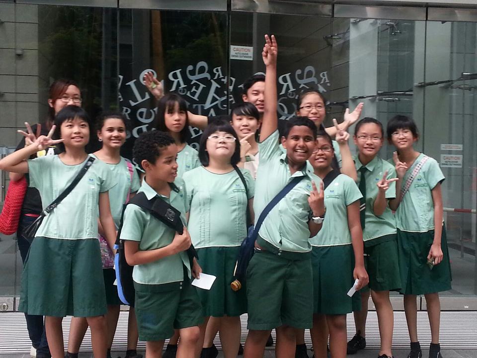 Visit to NUS New Town by Farrer Park Primary School - Pek Kio CC YEC